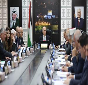 رئيس الوزراء محمد مصطفى أثناء ترأسه الجلسة الاسبوعية لمجلس الوزراء 